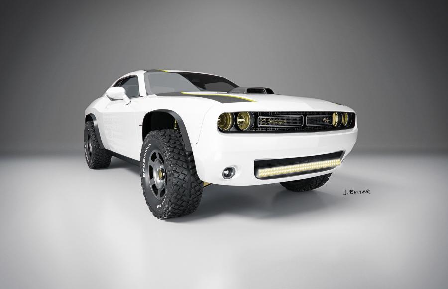  Dodge Challenger A/T Untamed Concept 2014 года  (фото 2 из 3)